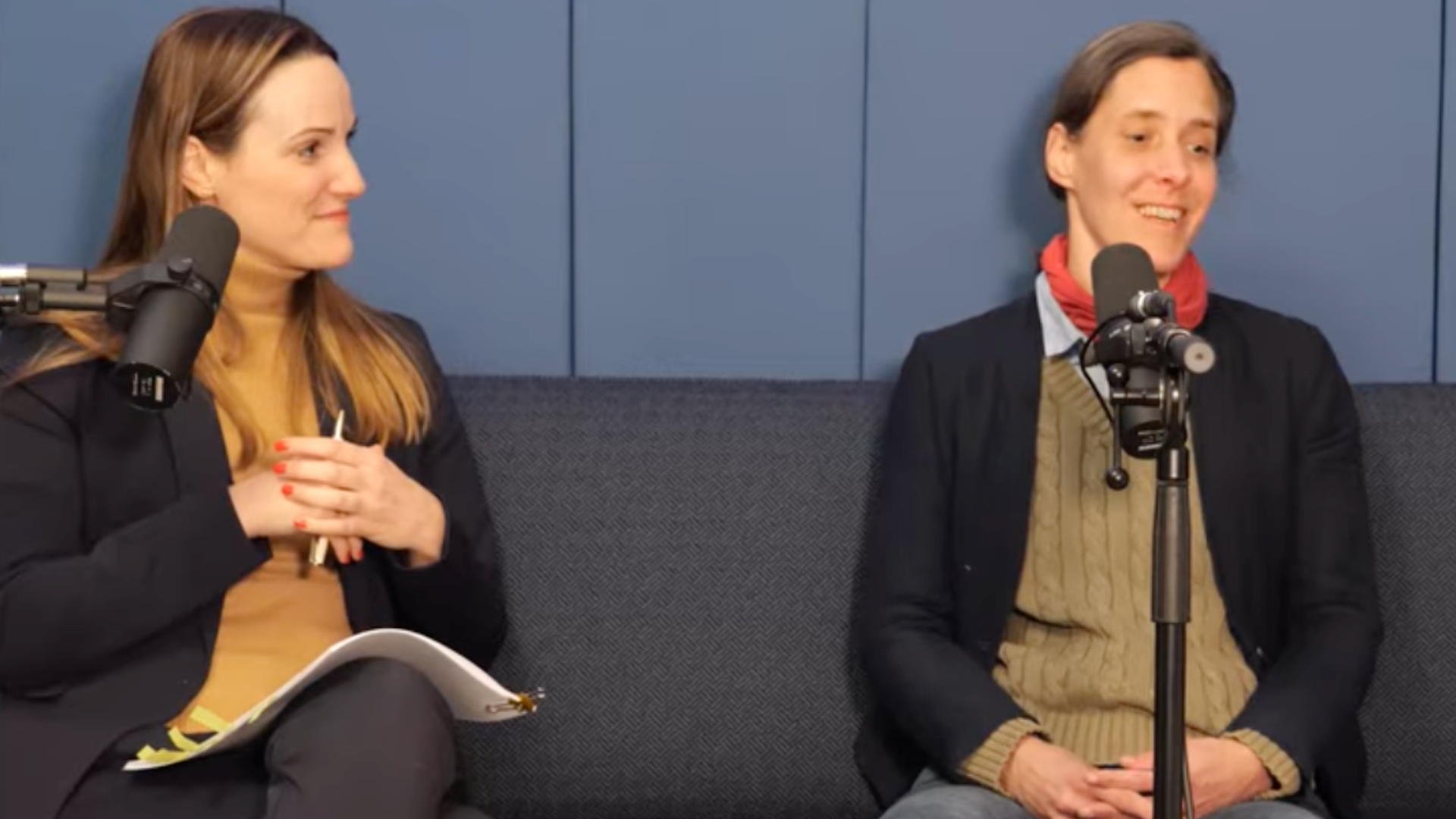 Dr. Mirjam Tercero und Dr. Heidi Scheichenbauer beim Interview