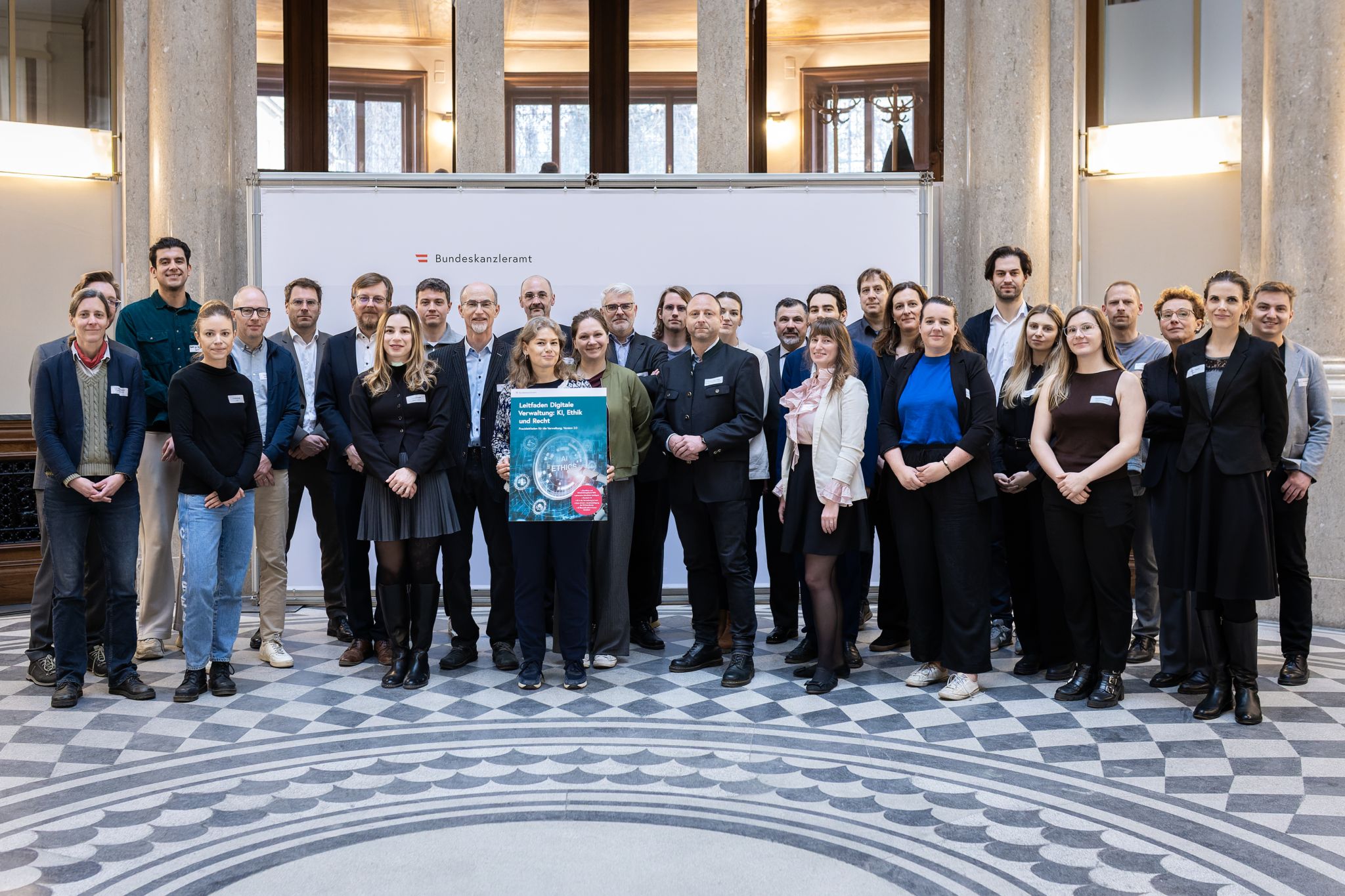 Gruppenfoto AI-Verwaltung